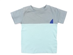 Soft Gallery t-shirt bass fin blue